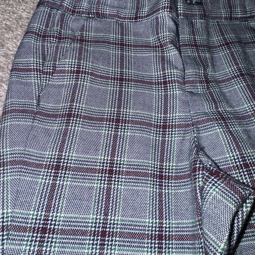 Plaid printed toddler pants from Janie and jack.
